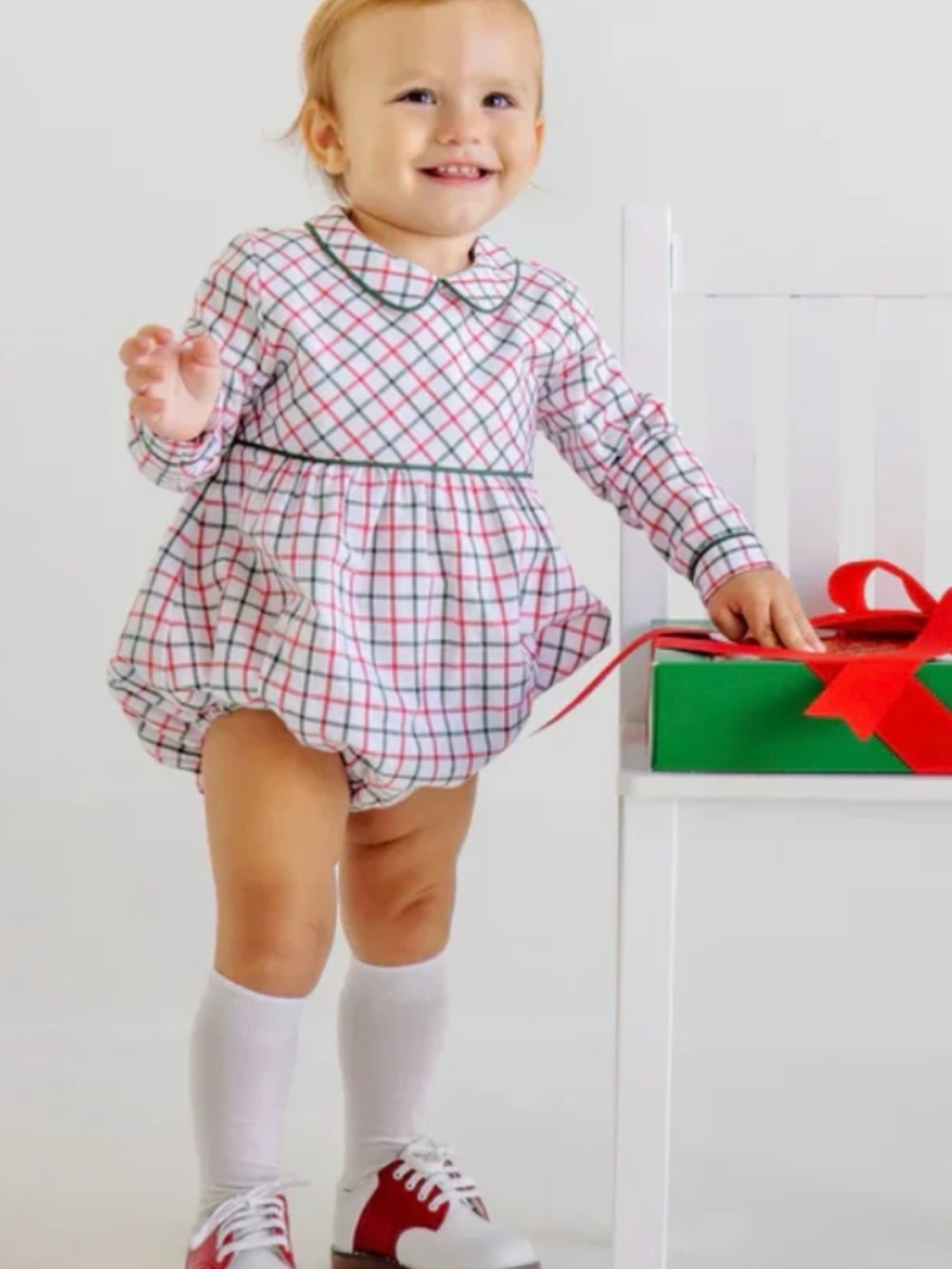 EUC size 12-18 months TBBC Christmas Old TownTattersole Bradford Bubble.